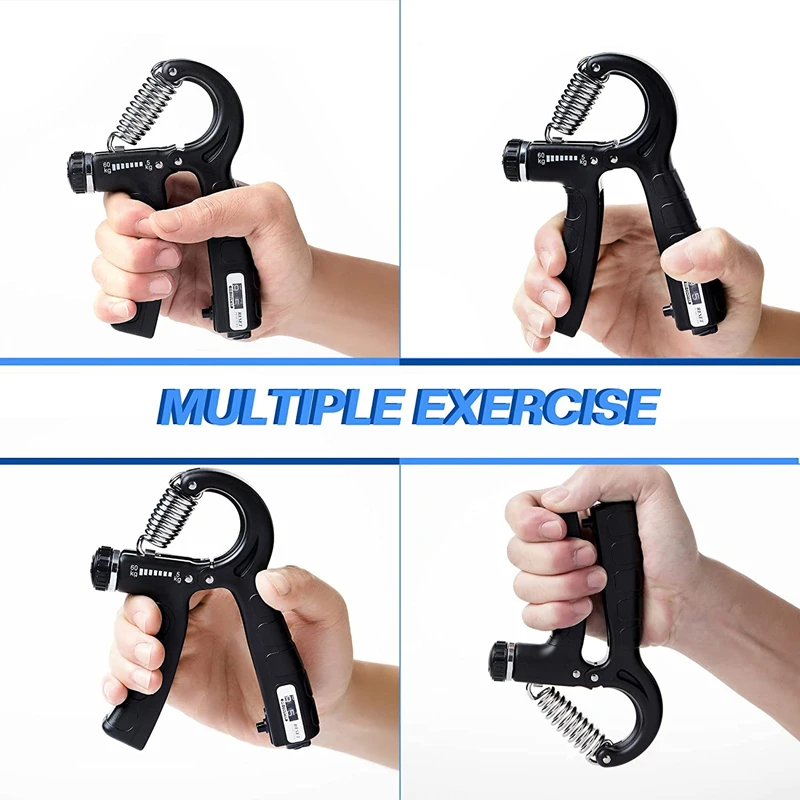 Adjustable Hand Grip Strengthener & Trainer